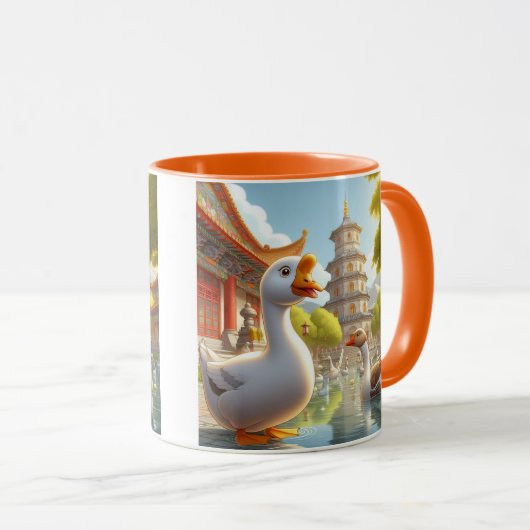 ガチョウ マグカップ (正面右)