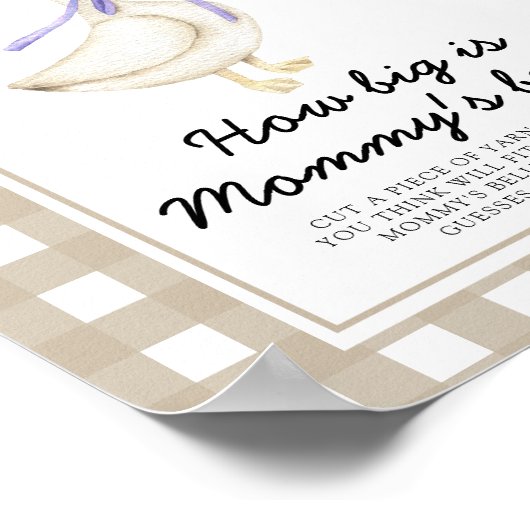 ガチョウ – ママのベリーゲームの大きさ ポスター (角)