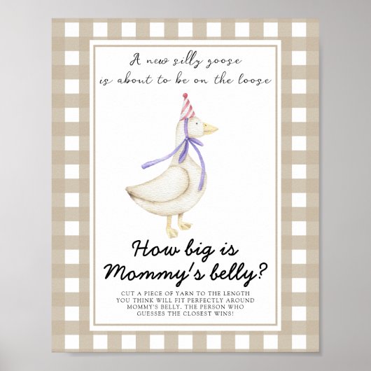 ガチョウ – ママのベリーゲームの大きさ ポスター (正面)