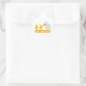 ガチョウ ラウンドシール (バッグ)