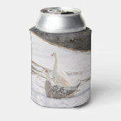 ガチョウ 缶クーラー (缶裏面)