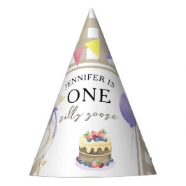 ガチョウ 1歳の誕生日パーティー パーティーハット