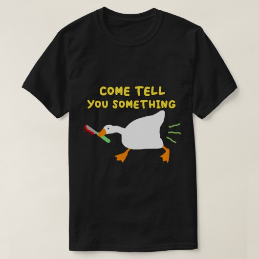 ガチョウ Tシャツ (デザイン正面)