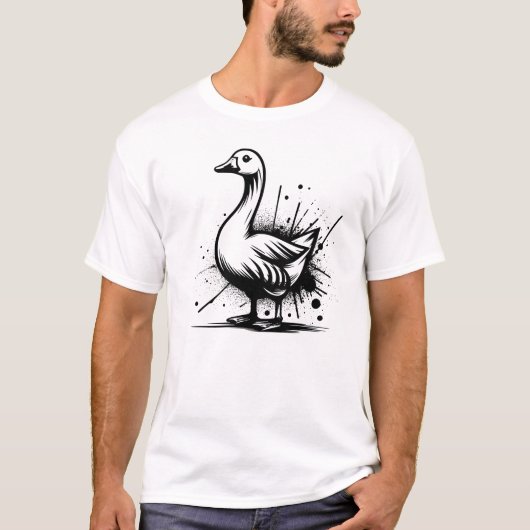 ガチョウ Tシャツ (正面)
