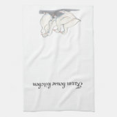 ガッグルオブゲーゼンペン及びインクスケッチ キッチンタオル (縦)