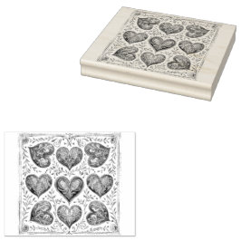 ガッシュエレガンス：ガッシュバレンタインハート ラバースタンプ