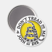 ガッズデンのヘビの紋章 マグネット (正面/裏面)