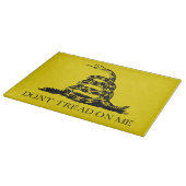 ガッズデンラトルズナケ国旗:1776年革命戦争 カッティングボード (角)