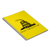 ガッズデンラトルズナケ国旗:1776年革命戦争 ノートブック (右側)