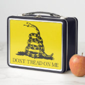 ガッズデンラトルズナケ国旗:1776年革命戦争 メタルランチボックス (インサイチュ)