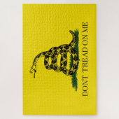 ガッズデン国旗(踏み付けない) (蛇の旗) ジグソーパズル (縦)