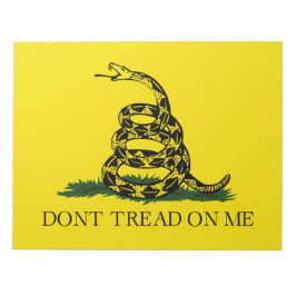 ガッズデン国旗（踏み付けない） （蛇の旗） ノートパッド