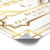 ガッツビーにインスパイアされたシャンパンを飲む時間のポスター ポスター (角)