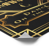 ガッツビーにインスパイアされたシャンパンを飲む時間 ポスター (角)