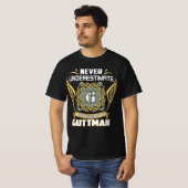 ガットマンの力を過小評価するな Tシャツ (正面フル)