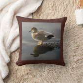 ガッドウェルダックブラウンスクエア装飾用クッション クッション (ブランケット)