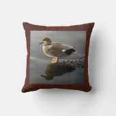 ガッドウェルダックブラウンスクエア装飾用クッション クッション (裏面)