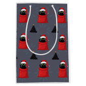 ガティトキャット抱き枕グレイ ミディアムペーパーバッグ (正面)