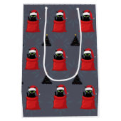 ガティトキャット抱き枕グレイ ミディアムペーパーバッグ (裏面)