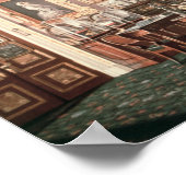 ガティナ宮のアレキサンダー3世の勉強 ポスター (角)