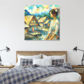 ガディスデサ キャンバスプリント (インサイチュ (寝室))