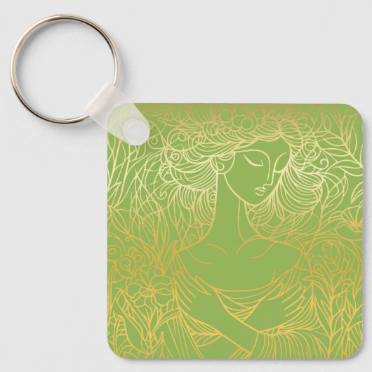 ガデムの女性 キーホルダー (正面)
