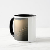 ガトゥンパナマ湖のボートの航空写真 マグカップ (正面左)