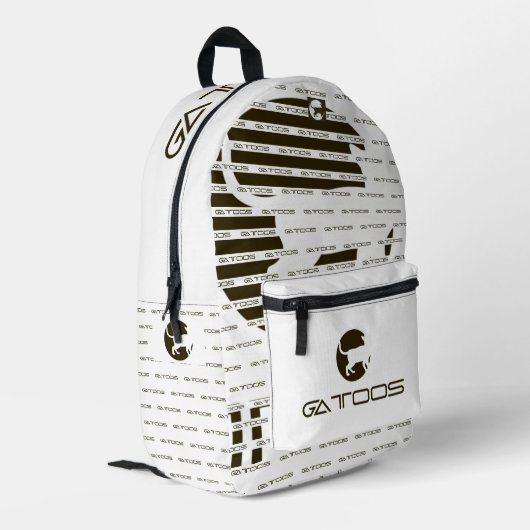 ガトス プリントバックパック (裏面左端)