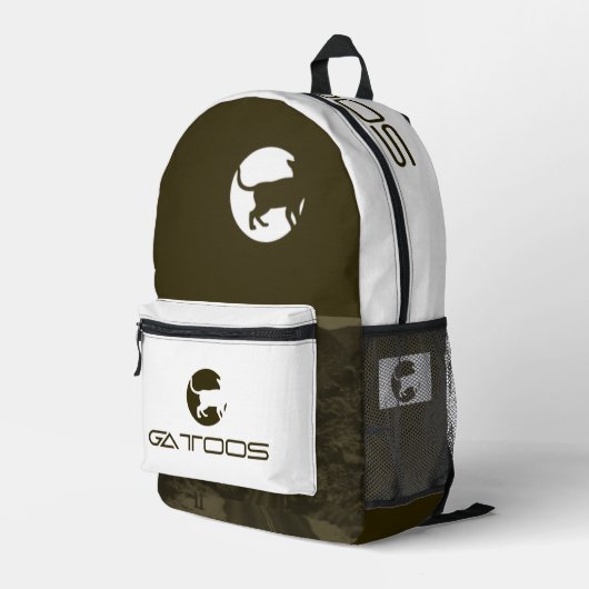 ガトス プリントバックパック (裏面右端)