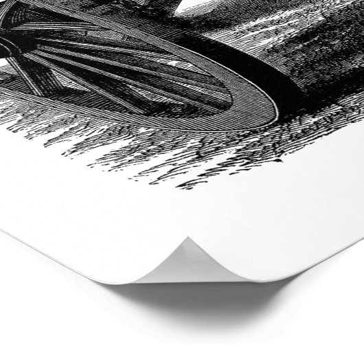 ガトリング銃 ポスター (角)