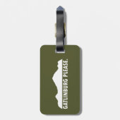 ガトリンバーグテネシーお願い ラゲッジタグ (裏面縦)