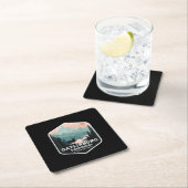 ガトリンバーグテネシースモ素晴らしーキーマウンテンハイキング スクエアペーパーコースター (インサイチュ)