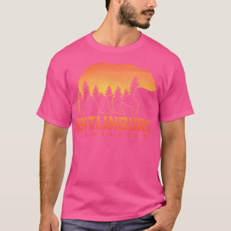 ガトリンバーグテネシーベアプライドハイキングキャンピングヴィン Tシャツ