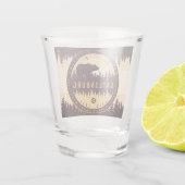 ガトリンバーグテネシーベアーパインツリーズ自然 ショットグラス (裏面)
