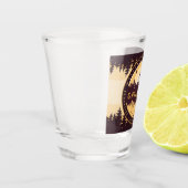 ガトリンバーグテネシーベアーパインツリーズ自然 ショットグラス (左)