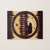 ガトリンバーグテネシーベアーパインツリーズ自然 ジグソーパズル (横)