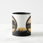 ガトリンバーグテネシーベアーパインツリーズ自然 マグカップ (中央)