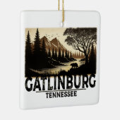 ガトリンバーグテネシーヴィンテージスモークマウンテンズ セラミックオーナメント (右)