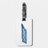 ガトリンバーグテネシー木目 ラゲッジタグ (裏面縦)