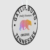 ガトリンバーグテネシー素晴らしスモーキー山脈 オーナメント (正面)
