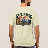 ガトリンバーグ ギター Tシャツ (裏面)