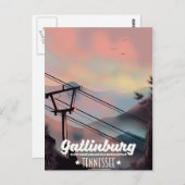 ガトリンブルク素晴らしスモークマウンテンズテネシー ポストカード (正面/裏面)