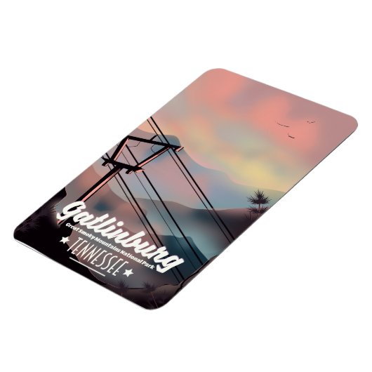 ガトリンブルク素晴らしスモークマウンテンズテネシー マグネット (左側)