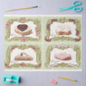 ガトーアラクレームクリームケフランスのーキデクページ 薄葉紙 (クラフト)