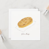 ガトーバスク水彩画 カード (正面/裏面インサイチュ)