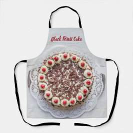 ガトー甘い歯のためのブラックフォレストケーキベーキング エプロン