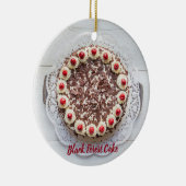 ガトー甘い歯のためのブラックフォレストケーキベーキング セラミックオーナメント (右)