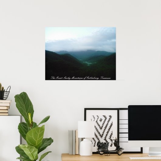 ガト素晴らしリンブの煙たい山々… ポスター (ホームオフィス)