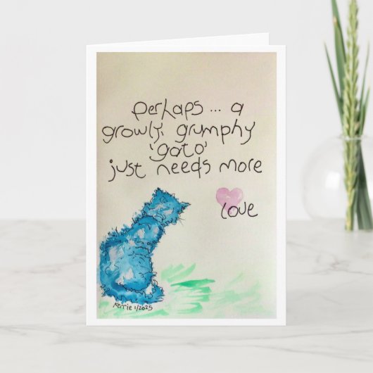 ガト サンキューカード (正面)