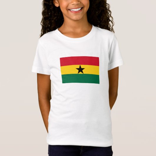 ガナの国旗 Tシャツ (正面)